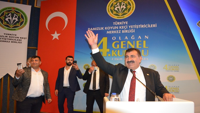 TÜDKİYEB GENEL BAŞKANI NİHAT ÇELİK GÜVEN TAZELEDİ