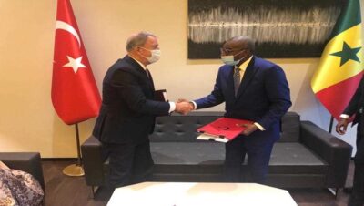 Millî Savunma Bakanı Hulusi Akar, Senegal Silahlı Kuvvetler Bakanı Sidiki Kaba ile Görüştü