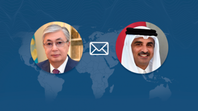 Президент Касым-Жомарт Токаев направил поздравительную телеграмму Эмиру Катара
