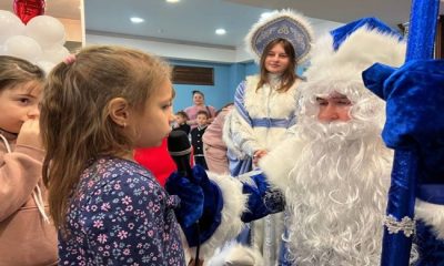 «Молодая Гвардия Единой России» и «Волонтерская Рота» организовали новогодние праздники для 1,5 тысяч детей в Запорожье и ДНР