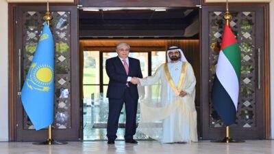 Касым-Жомарт Токаев провел встречу с Вице-президентом, Премьер-министром ОАЭ, Правителем Дубая шейхом Мухаммедом бен Рашидом Аль Мактумом