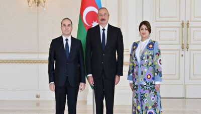 İlham Aliyev, Tacikistan’ın Azerbaycan’a yeni atanan büyükelçisinin itimatnamesini kabul etti