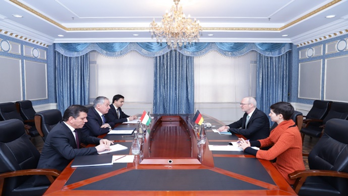 The Minister of Foreign Affairs received the German Ambassador