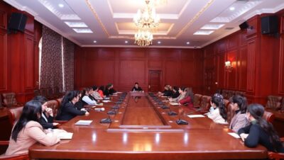 Tacikistan Halkların Demokratik Partisi Genel Başkan Yardımcısı ile Toplantı