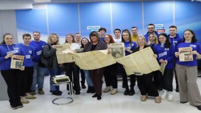 Birleşik Rusya’nın Genç Muhafızları gazetecileri Rusya Basın Günü’nde tebrik etti