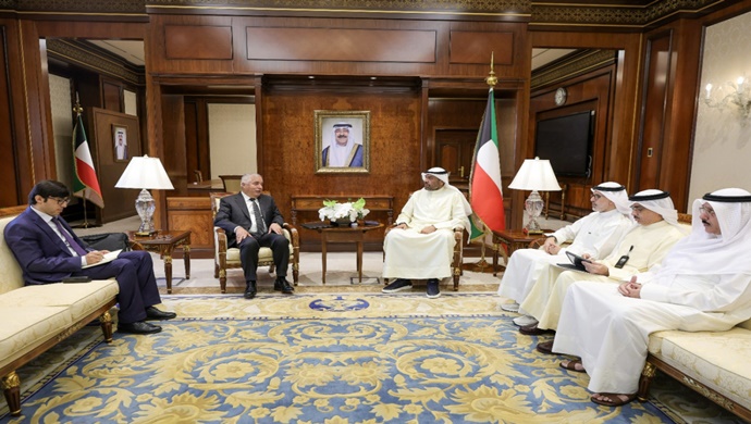 Meeting of Ambassador with Foreign Minister of the State of Kuwait